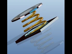 springpakket 3D Model