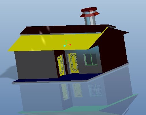 building 3D Model .c4d .max .obj .3ds .fbx .stl .blend 