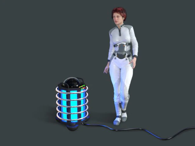 generadores de ciencia ficci&oacute;n Modelo 3D .c4d .max .obj .3ds .fbx .stl .blend 