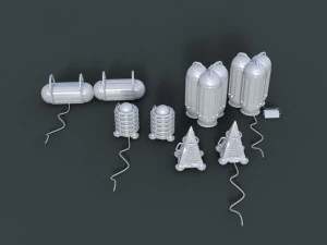 generadores de ciencia ficci&oacute;n Modelo 3D