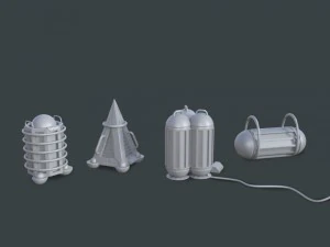 generadores de ciencia ficci&oacute;n Modelo 3D