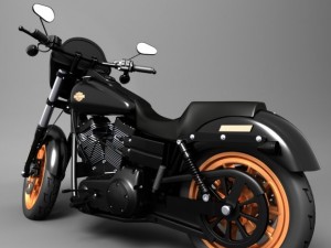 harley-davidson Model 3D