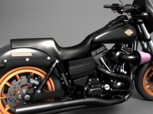 harley-davidson Model 3D