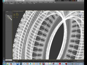 wheel dis the car tyre the car volga gaz 3102 3D Model
