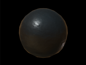 shooting old cannon low poly game ready 3D Модель