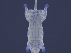 bull terrier 3Dモデル