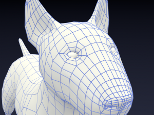 bull terrier 3Dモデル