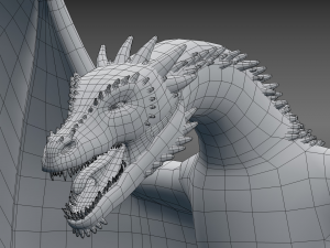dragon model Model 3D