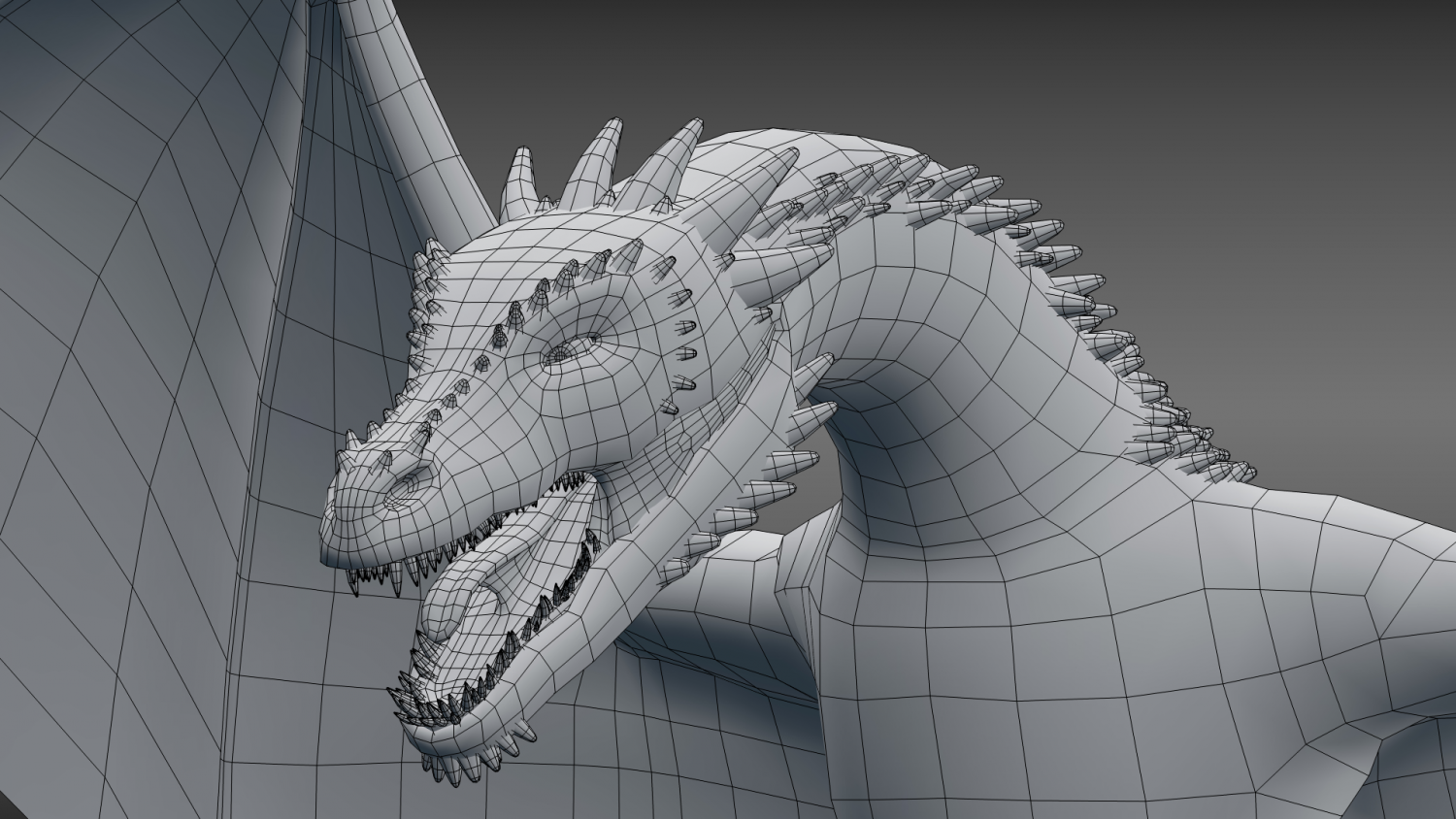 dragon model 3D Model in Fantasy 3DExport