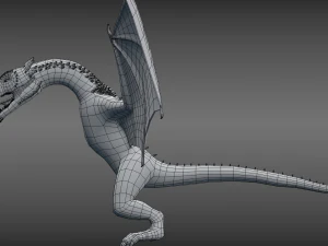 ejderha modeli 3D Model