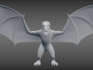 dragon model Model 3D