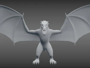 ejderha modeli 3D Model