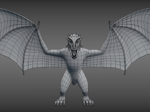 dragon model Model 3D