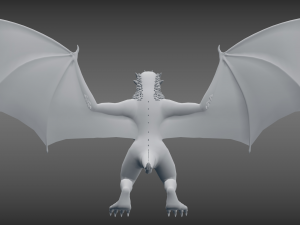 dragon model Model 3D