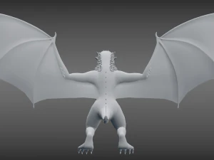 ejderha modeli 3D Model