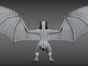 dragon model Model 3D