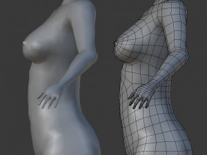 woman base 3D Model