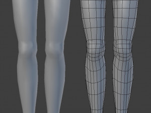 woman base 3D Model