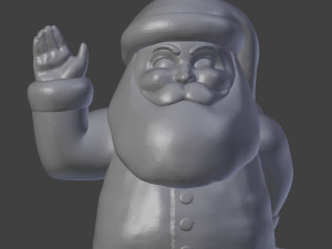 santa model 3D 프린트 모델