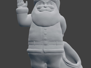 santa model Modelo de Impressão 3D