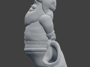 santa model 3D Print Model