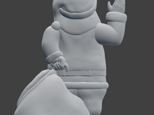 santa model Modelo de Impressão 3D
