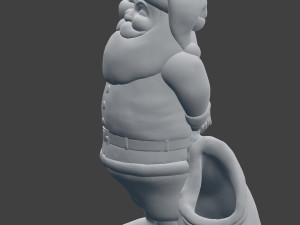 santa model Modelo de Impressão 3D