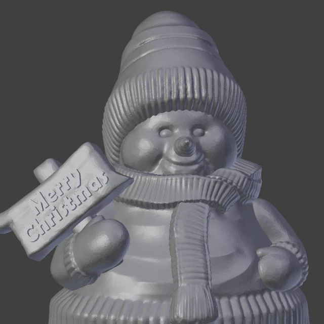 модель сніговика 3D Принт Модель .c4d .max .obj .3ds .fbx .stl .blend