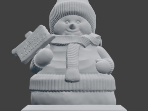 snowman model 3D Print Model