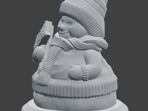 модель сніговика 3D Принт Модель