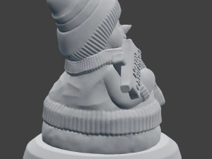 модель сніговика 3D Принт Модель