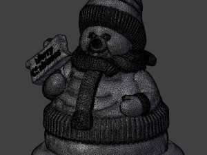 snowman model 3D Print Model