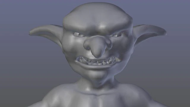 goblin 3D Model .c4d .max .obj .3ds .fbx .stl .blend 