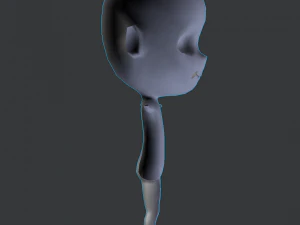 chibi base 3D Model