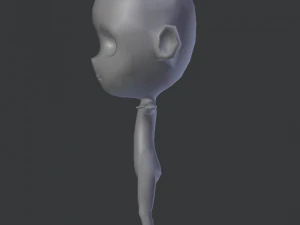 chibi base 3D Model