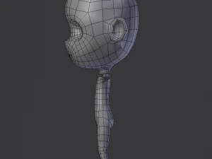 chibi base 3D Model