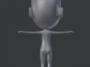 chibi base Modelo 3D