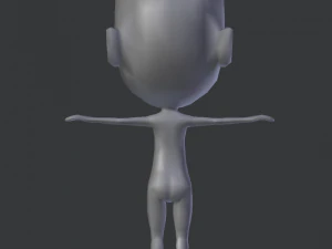 chibi base 3D Model