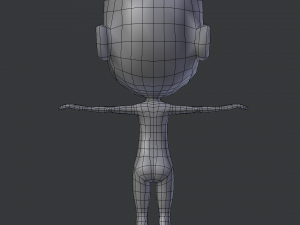 chibi base Modelo 3D