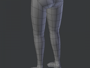 chibi base Modelo 3D
