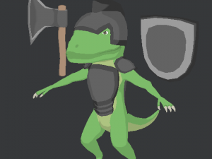 solider lizard 3D मॉडल