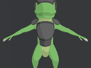 solider lizard 3D Модель