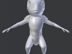 solider lizard 3D Модель