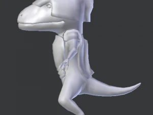 solider lizard 3D Model