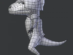 solider lizard 3D Model