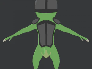 solider lizard 3D Model