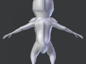 solider lizard 3D Model