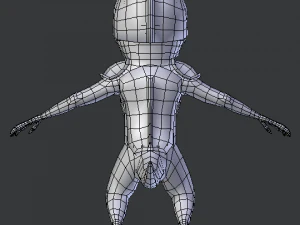 solider lizard 3D Model