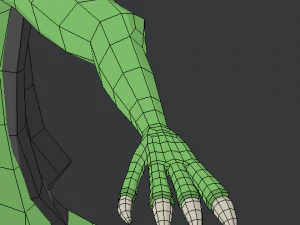 solider lizard 3D Model