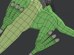 solider lizard 3D Model